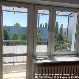 Folia zewnetrzna przeciwsłoneczna na okna Warszawa Tytan 275XC, Platine 60XC, Chrome 285XC, Silver 35 Xtra...oklejanie szyb Warszawa