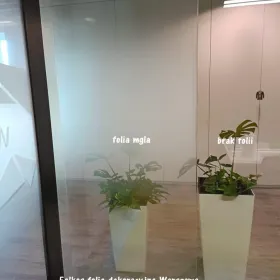 Folie dekoracyjne gradientowe Warszawa -Folia mgła 152, mgła 210, wzór 120, 130, 140...Oklejanie ,sprzedaż folii, usługa demontażu starej folii Folkos