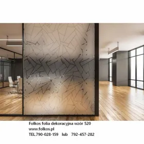 Folie dekoracyjne gradientowe Warszawa -Folia mgła 152, mgła 210, wzór 120, 130, 140...Oklejanie ,sprzedaż folii, usługa demontażu starej folii Folkos