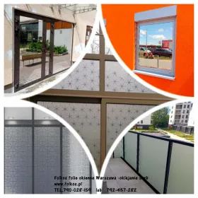 Usuwanie folii z szyb, witryn, przeszkleń- demontaż reklamy, naklejek, napisów, folii, kleju Warszawa