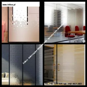 Folie okienne Mińsk Mazowiecki -Oklejanie szyb, sprzedaż folii okiennych, MAT Mrożony, Lustro Weneckie