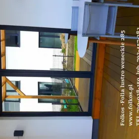 Lustro weneckie 35 , lustro weneckie 285, lustro weneckie 270 -Oklejanie szyb folią wenecką Warszawa