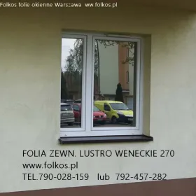 Widzisz nie będąc widzianym - folia lustro weneckie do mieszkania Warszawa oklejanie- lustro 35, lustro 270, lustro 285