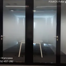 Folie okienne Warszawa Mordor- Oklejanie szyb Warszawa - Folie na ścianki działowe, drzwi, przeszklenia biurowe.....Warszawa Folkos folie okienne