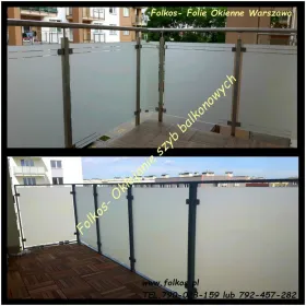 Folie okienne Warszawa Tarchomin, Białołęka ,Żerań, Bródno ...oklejanie szyb folią 