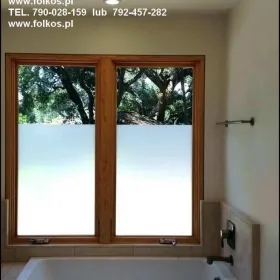Folie okienne Chotomów, Jabłonna, Skierdy, Legionowo, Serock...oklejanie szyb, witryn, balkonów......Folkos folie okienne