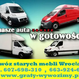 wywóz,utylizacja starych mebli Wrocław