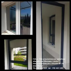 Przyciemnianie szyb folią- Folie przeciwsłoneczne zewnetrzne Silver 35Xtra, Chrome 285XC, Tytan 275XC, Platine 60XC- Oklejamy