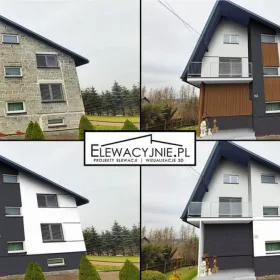 Projekt Elewacji Twoich marzeń | Elewacje domów budynków wizualizacje