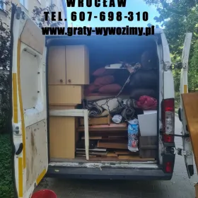 Utylizacja,wywóz starych mebli Wrocław.Opróżnianie mieszkań,piwnic.