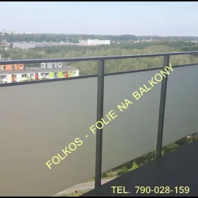 Folie na balkon Płużnicka , Mehoffera, Światowida, Modlińska, Jagiellońska -Oklejamy balkony Warszawa -Folia prywatyzująca Warszawa -folia na balkon