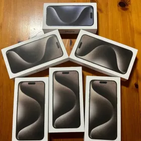 Apple iPhone 15 Pro 128GB = 500 EUR , iPhone 15 Pro Max 256GB = 560 EUR , Kontakt :: WHATSAPP  CHAT :  +447451285577,  EMAIL: Gadgethousltd@gmail.com