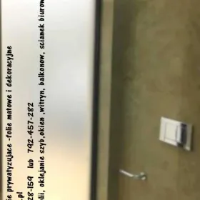 Folie okienne Warszawa -Folie matowe oklejamy sklepy, apteki, banki, szpitale, magazyny, biura, przedszkola, magazyny....Folkos folie prywatyzujące 