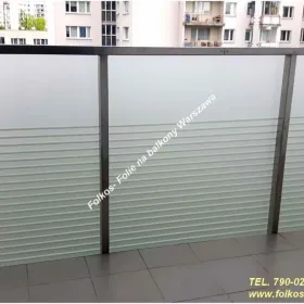 Oklejamy balkony Warszawa Ursus , Włochy, Bemowo, Mokotów...Folie na balkony Warszawa - Oklejamy szyby balkonowe 