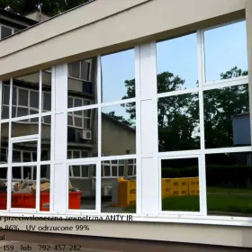 Folie przeciwsłoneczne Solar Screen, Hanita -Folie z usługą oklejania szyb Warszawa i okolice -Folie z filtrem UV i IR