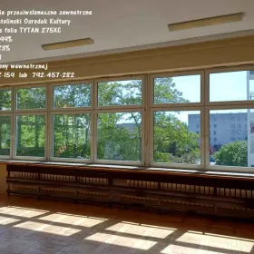 Folie przeciwsłoneczne Solar Screen, Hanita -Folie z usługą oklejania szyb Warszawa i okolice -Folie z filtrem UV i IR