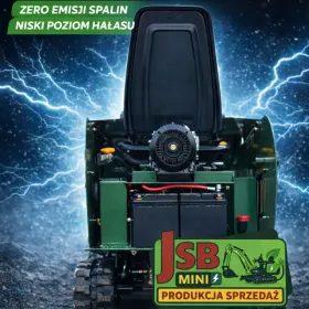 Elektryczna E Ładowarka E Koparka NOWE 2026 | Prosto od Producenta JSB MINI
