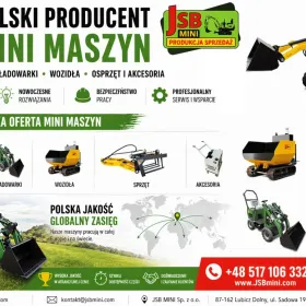 Osprzęt Rolniczy Budowlany + Koparki Ładowarki Wozidła JSB